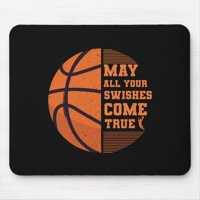 Mousepad Basquete Pode Todos Os Seus Swaps Chegar À Verdade (Frente)