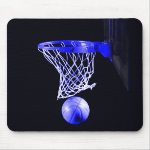 Mousepad Basquetebol azul