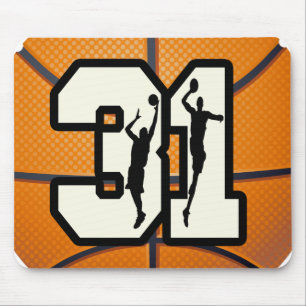 Mousepad Basquetebol do número 31