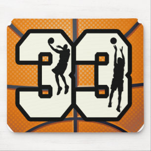 Mousepad Basquetebol do número 33