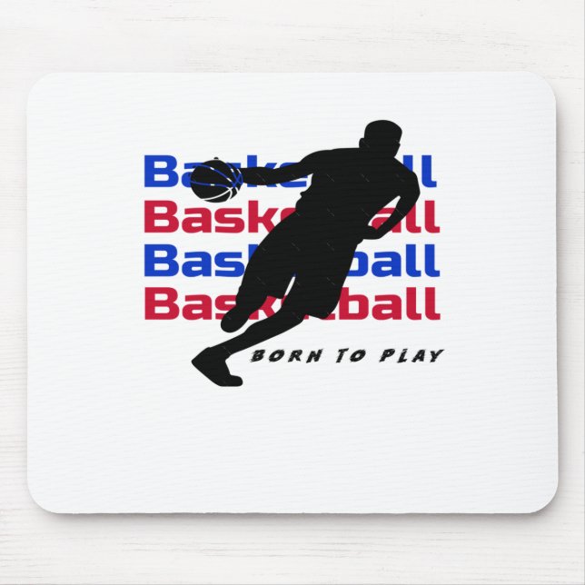 Mousepad Basquetebol É a Minha Temporada Favorita (Frente)
