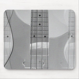 Mousepad Bass Guitar Elegante Modern Trendy Music Modelo
