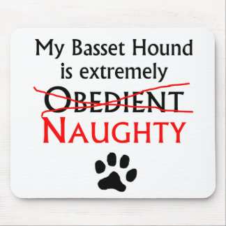 Mousepad Basset Hound impertinente