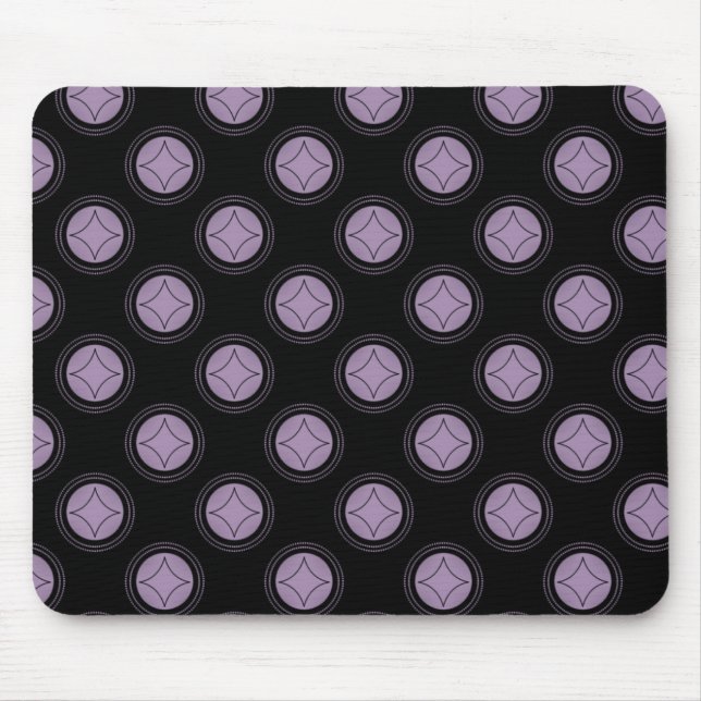 Mousepad Basta girar o Mousepad, Lavanda (Frente)