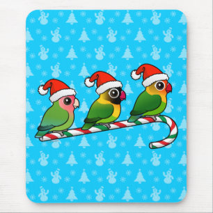 Mousepad Bastão de doces do Lovebird