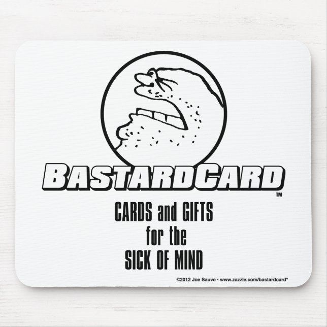 Mousepad BastardCard para o enjoo (Frente)