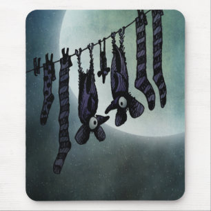 Mousepad Bastões engraçados da Lua cheia