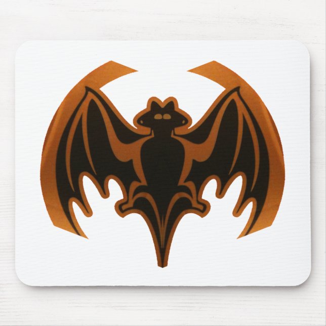 Mousepad Bat Brown O MUSEUM Zazzle dá presentes (Frente)