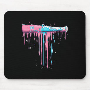 Mousepad Bat De Baseball Com Gato De Sprinkles Para Jogar B