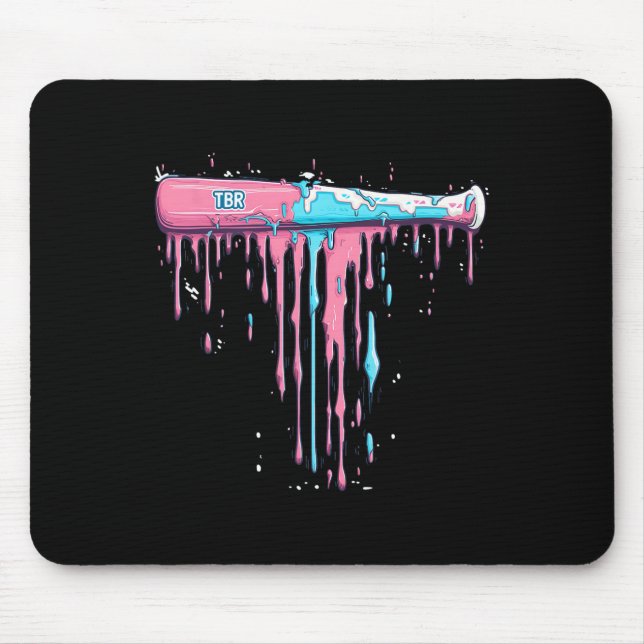 Mousepad Bat De Baseball Com Gato De Sprinkles Para Jogar B (Frente)