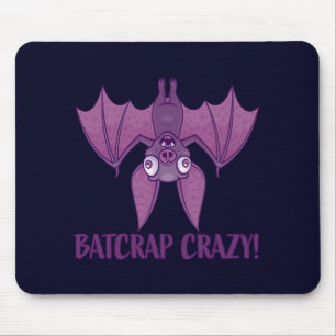 Mousepad Bat de Cartoon Louco de Batsucata