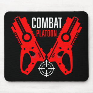 Mousepad Batalha de Arma de Brinquedo Infantil Natal