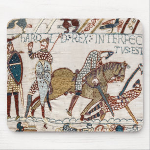 Mousepad Batalha de Hastings - Bayeux Tapeçaria Rei Harold