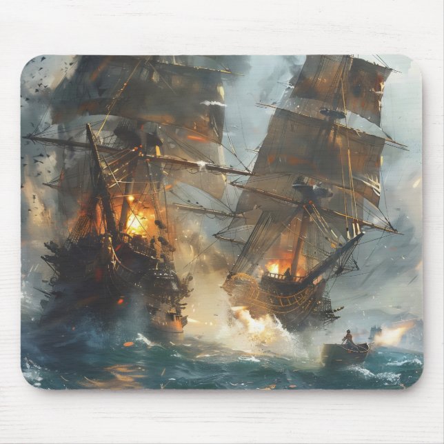 Mousepad Batalha de Navios (Frente)
