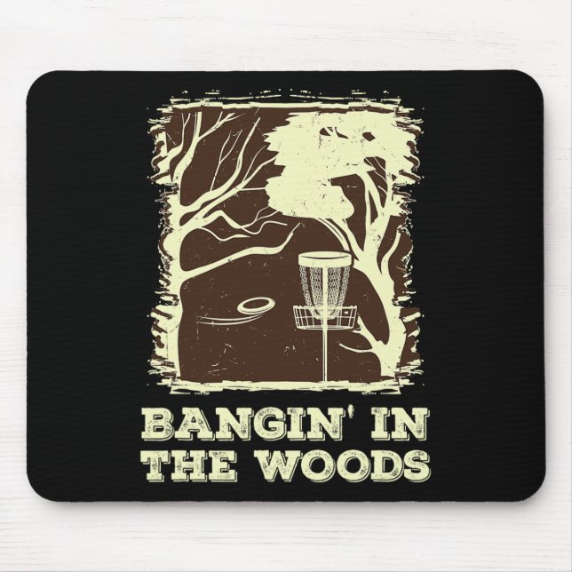 Mousepad Batalhando Nos Bosques Para Disc Golf  (Frente)