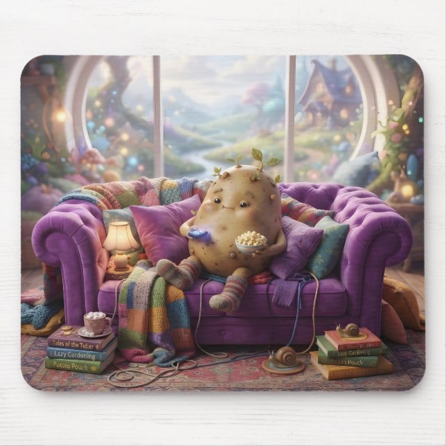 Mousepad Batata de Sofá (Frente)