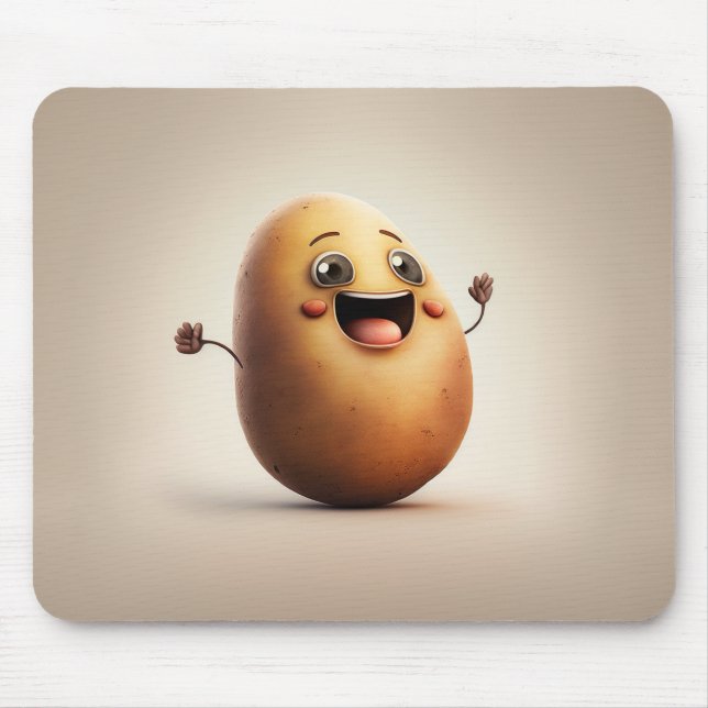 Mousepad Batata Feliz e Gorda (Frente)