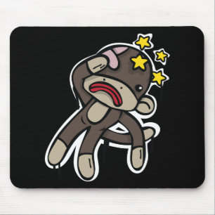 Mousepad Bater no SOCK MONKEY
