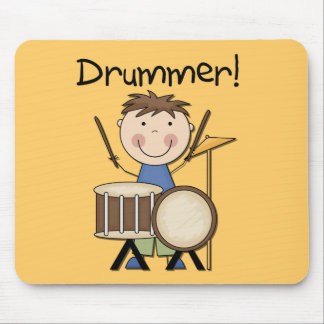 Mousepad Baterista - camiseta e presentes masculinos