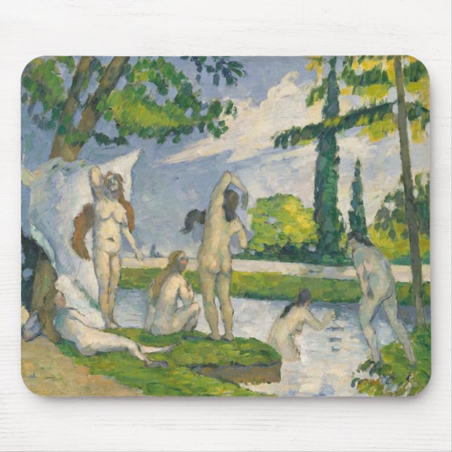 Mousepad Bathers de Paul Cezanne | (Frente)