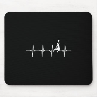 Mousepad Batida Cardíaca de Sketll para Jogadores de Sketll