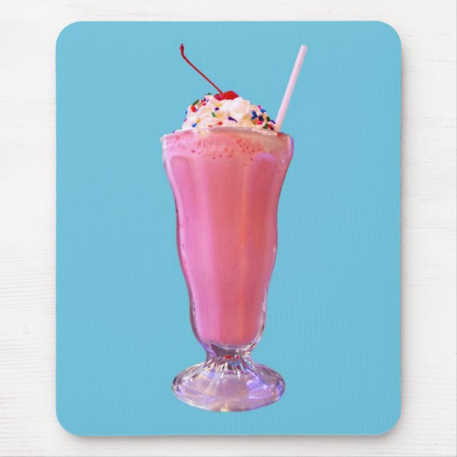 Mousepad Batido da morango (Frente)