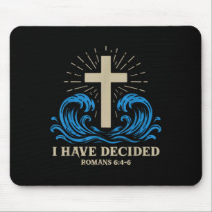 Mousepad Batismo Para Adultos Mulheres Rapazes Meninas Eu T
