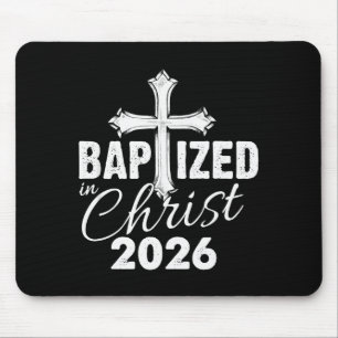 Mousepad Batizado Em Cristo 2026 - Salvação Da Cruz Cristã
