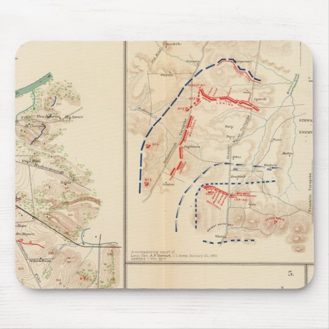 Mousepad Battlefield, Nashville, Tenn (Frente)