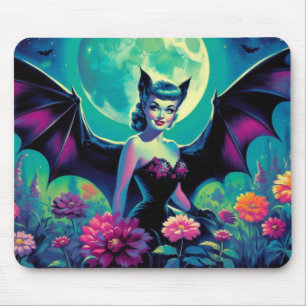 Mousepad Batty Blooms