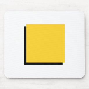 Mousepad Bauhaus Design Geométrico Art Yellow Square