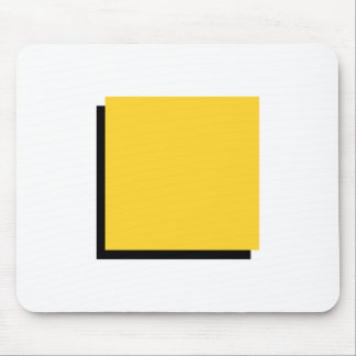 Mousepad Bauhaus Design Geométrico Art Yellow Square