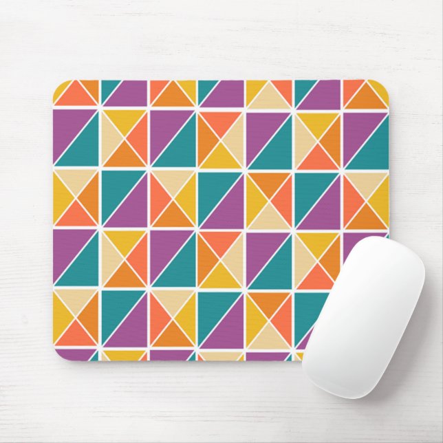 Mousepad Bauhaus Squares (Com mouse)