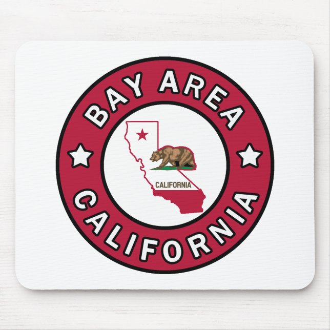 Mousepad Bay Area California (Frente)