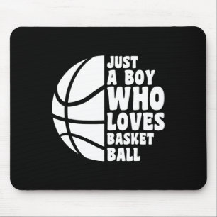Mousepad Bbyll A Boy Who Loves Bysketbyll Boys