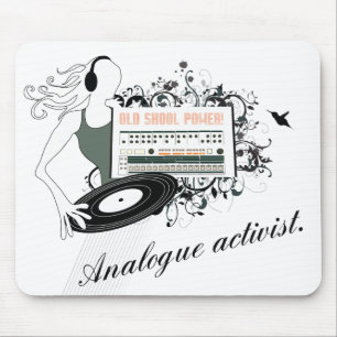 Mousepad [BD] Poder velho de Skool - celebração do Analog