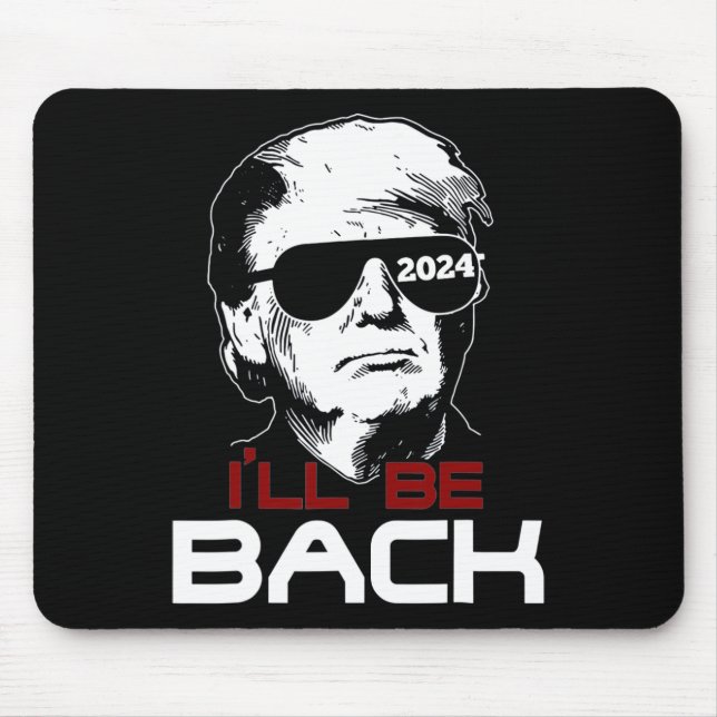 Mousepad Be Back Trump 2024 (Frente)