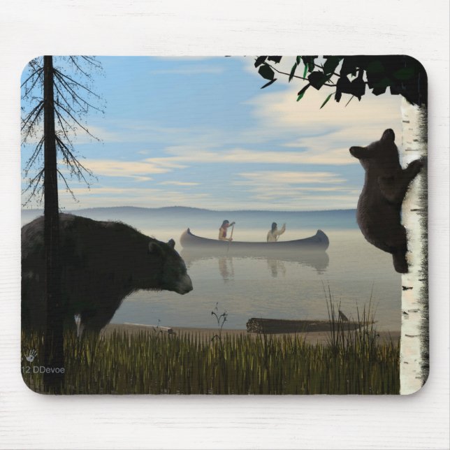 Mousepad Beach Bears (Frente)
