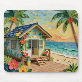 Mousepad Beach Home Oceanic Coastal Art