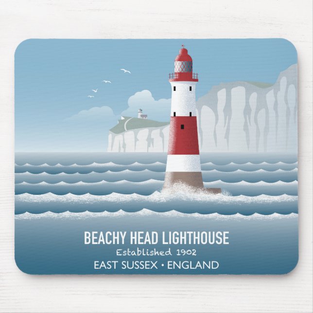 Mousepad Beachy Head Lighthouse (Frente)