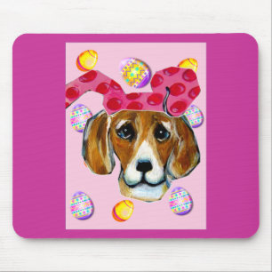 MOUSEPAD BEAGLE COELHO DE PÁSCOA