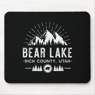 Mousepad Bear Lake Utah - Esqui na Montanha Caminhada Pesca