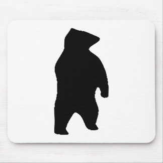 Mousepad Bear Silhouette