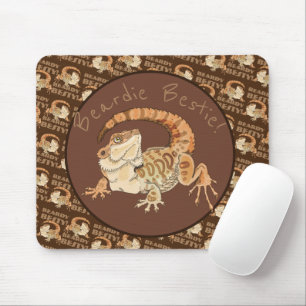 Mousepad Beardie Bestie!
