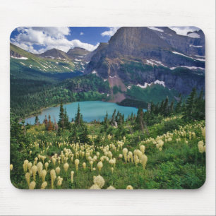 Mousepad Beargrass acima do Lago Grinnell no Many