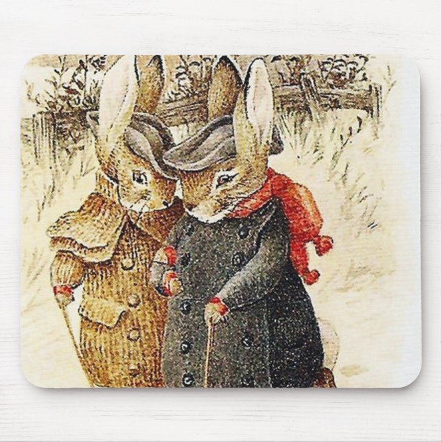 Mousepad Beatrix Potter - Peter Rabbit Winter Walk (Frente)