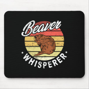 Mousepad Beaver Whisperer Beaver Caçando Lover