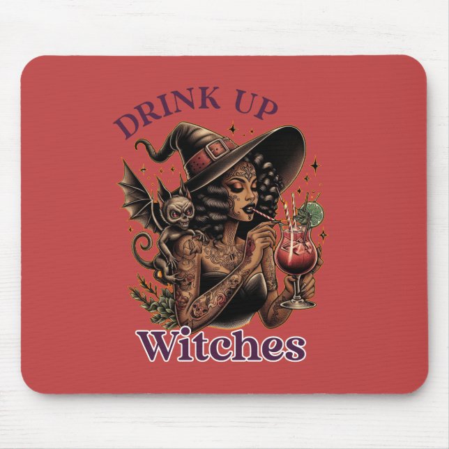 Mousepad Beba com As Bruxas (Frente)