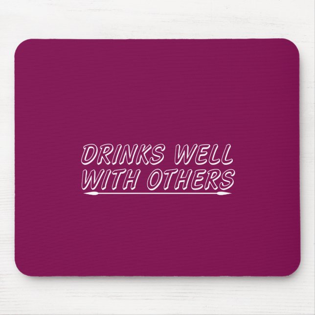 Mousepad Bebe Bem Com Os Outros (Frente)