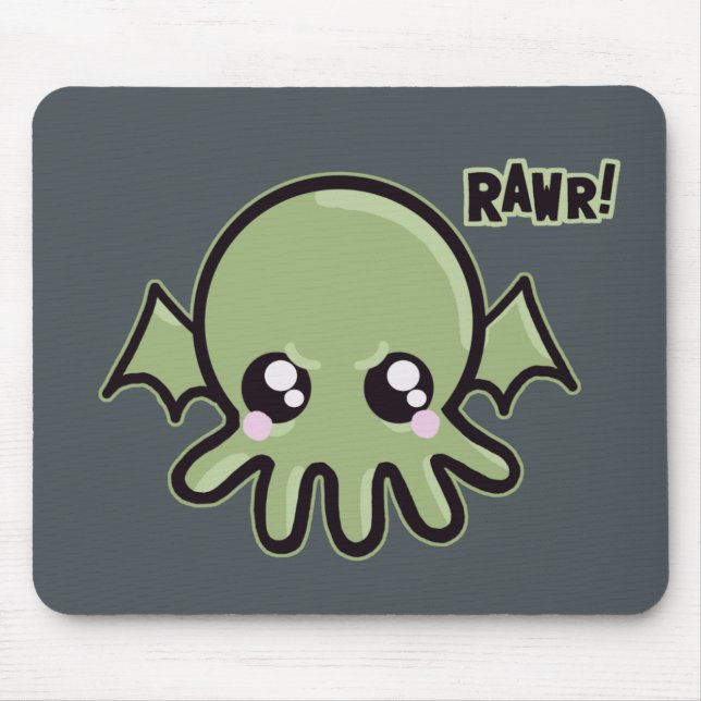 Mousepad Bebê Cthulhu de Cutie (Frente)